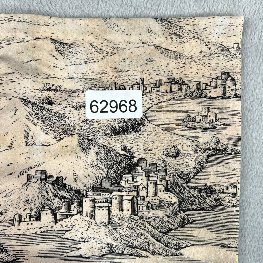 Gucci Original Limited Edition Castle Print Dust Bag 8.5x18 Drawstring Shoe Bag - Picture 7 of 7